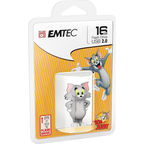 Flash Drive EMTEC USB 2.0 16GB Tom ECMMD16GHB102 - Τεχνολογία και gadgets για το σπίτι, το γραφείο και την επιχείρηση από το από το oikonomou-shop.